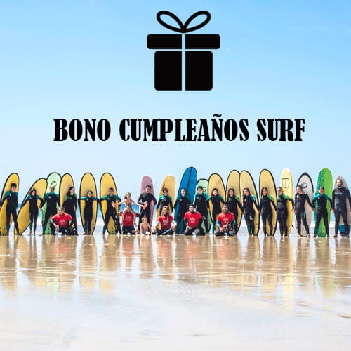 bono regalo surf cumpleaños en galicia